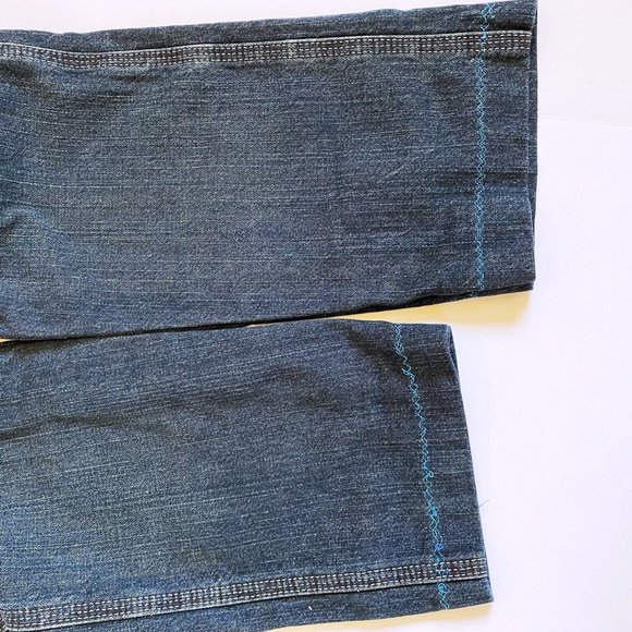 Vintage LEE Carpenter Jeans Tapered cropped Leg - Picture 8 of 10